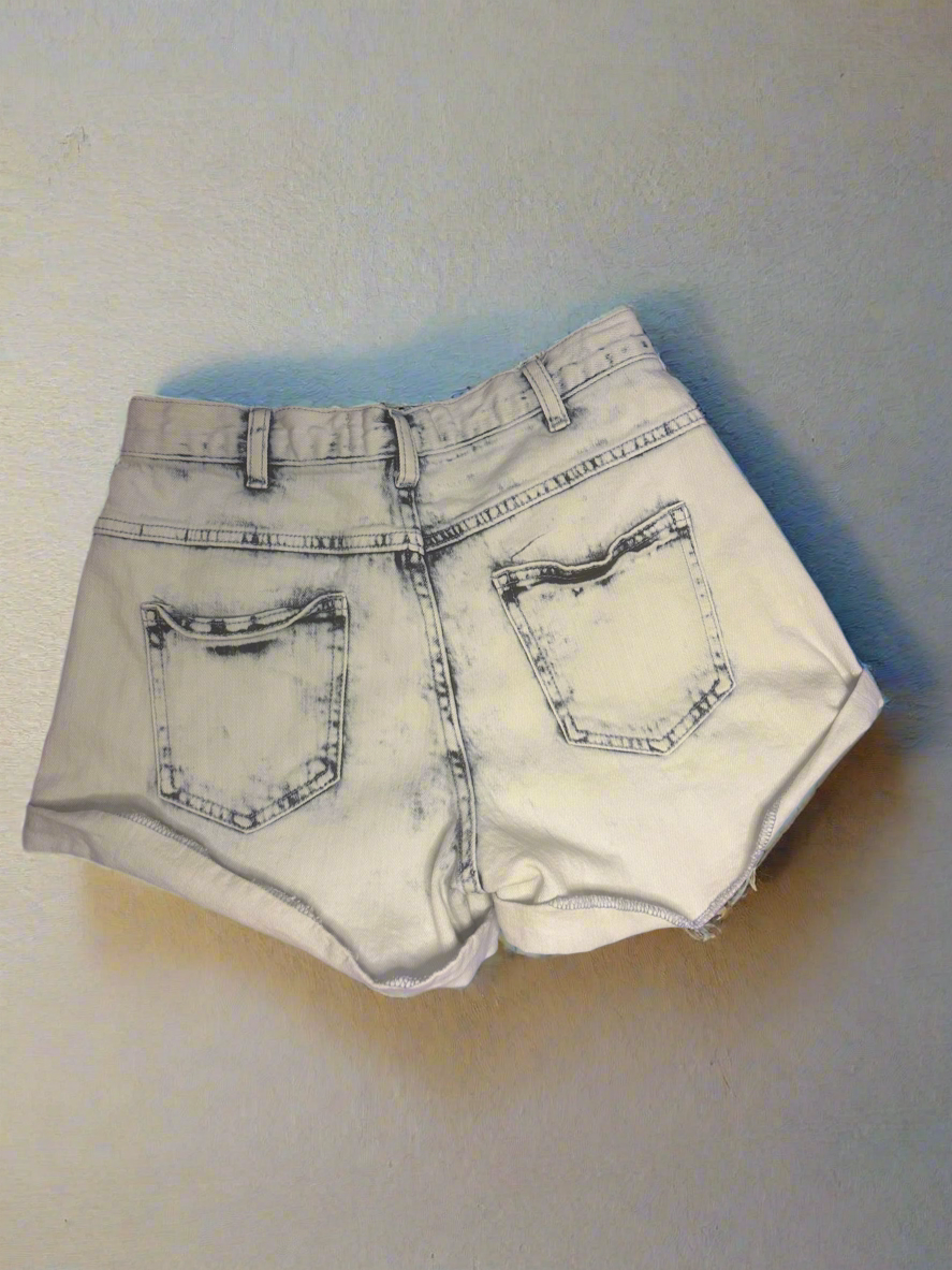 Angel Kiss Los Angeles Light Wash Denim Shorts
